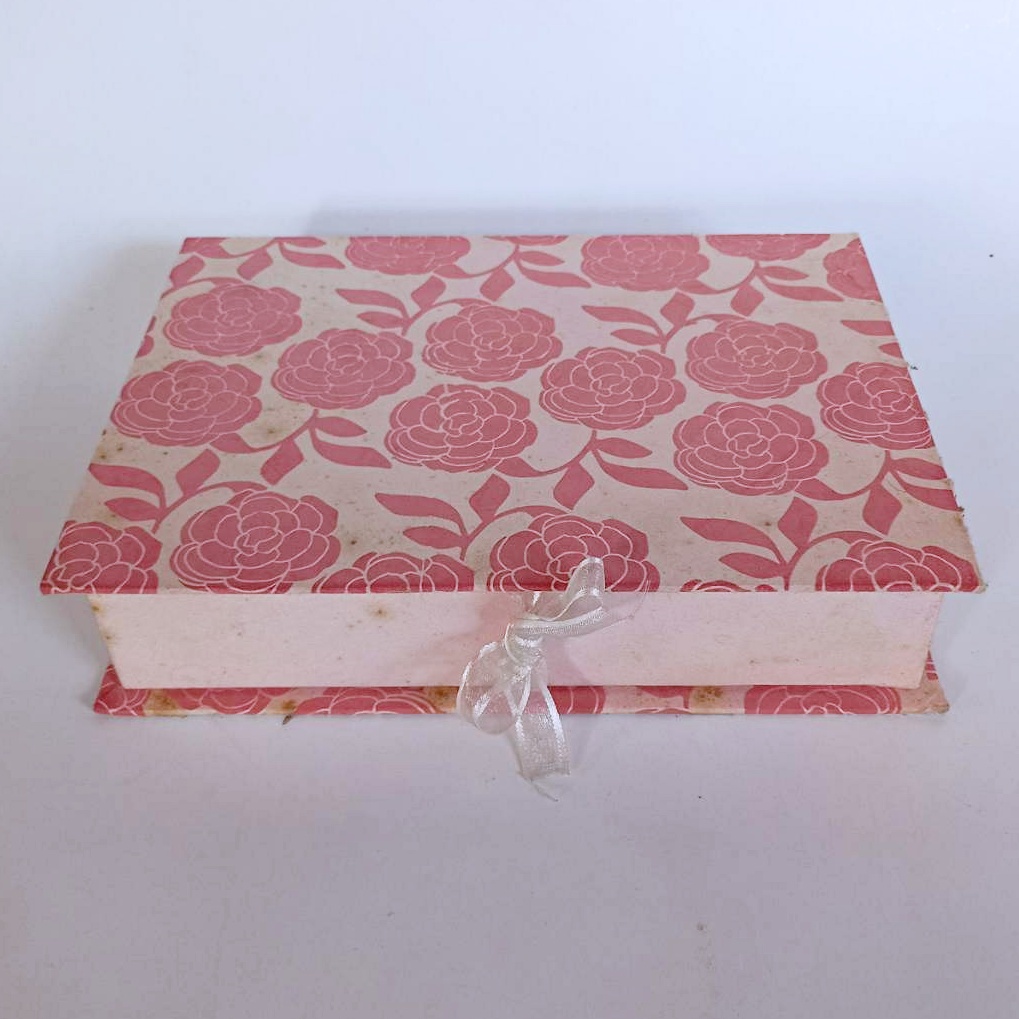 Mulberry paper box กล่องกระดาษสาพิมพ์ลาย