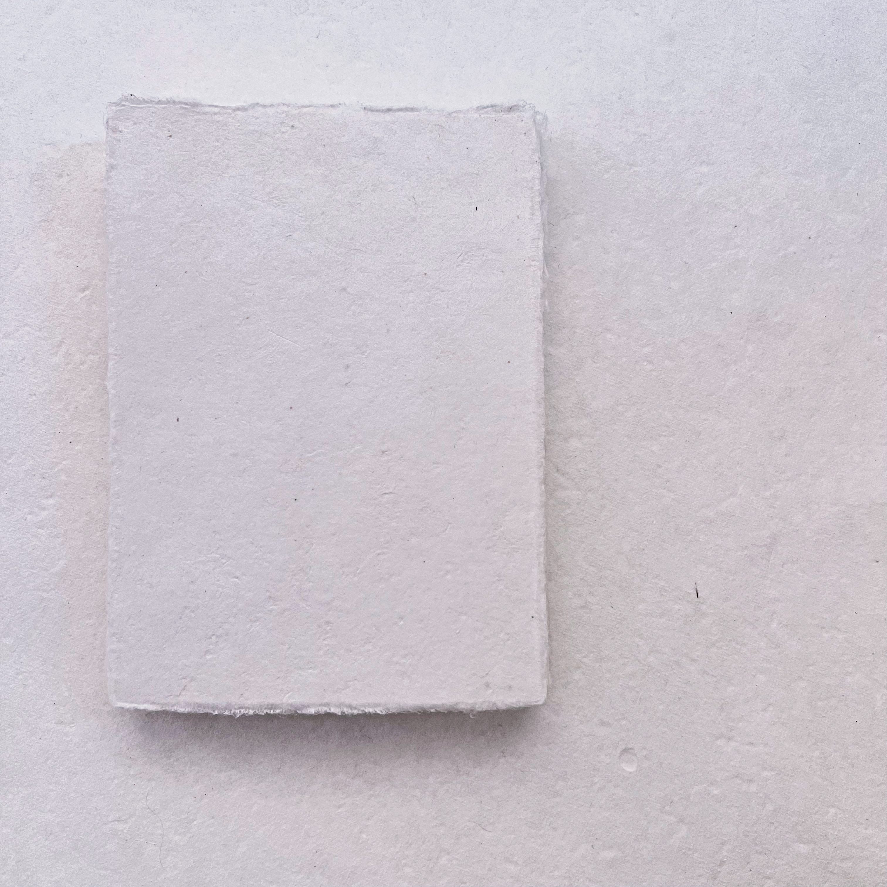 Card, Mulberry paper,White, smooth 21x15cm 200gsm, tear edge