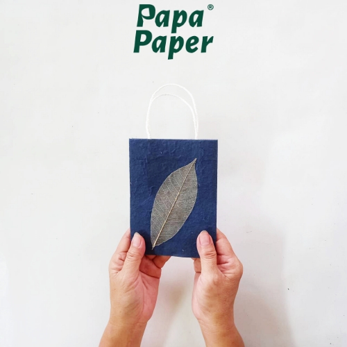 Paper Bag - Dark Blue 16x11.5x5cm