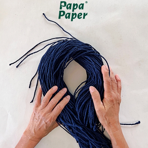Paper rope - Dark blue