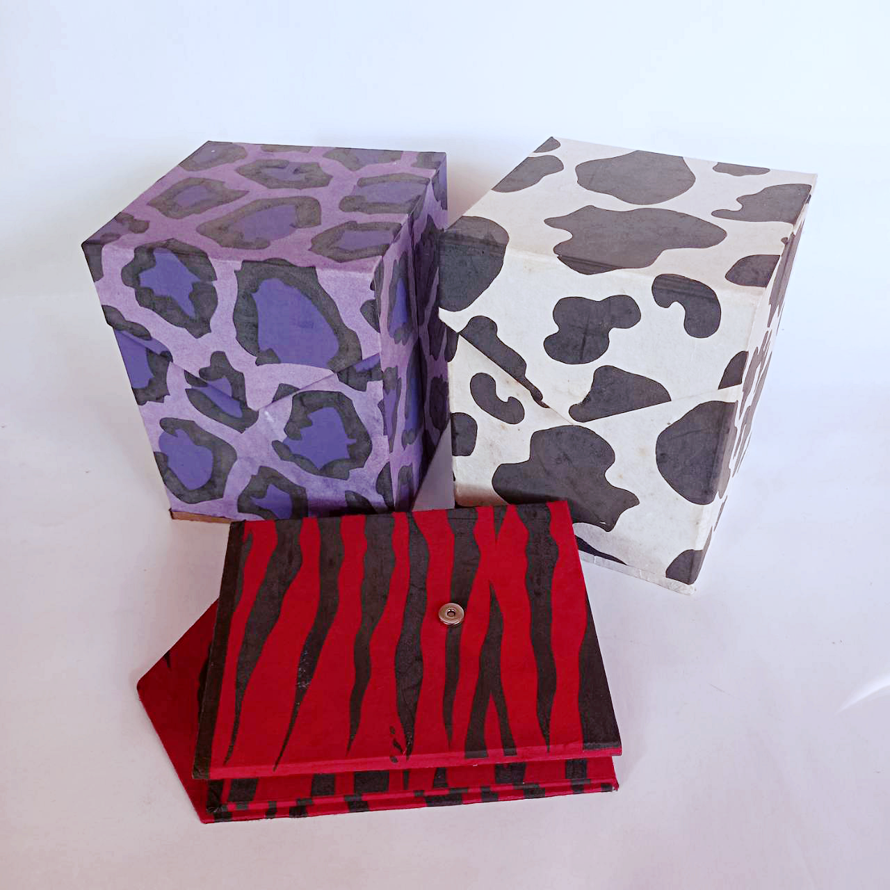 Mulberry paper box foldable SAFARI design