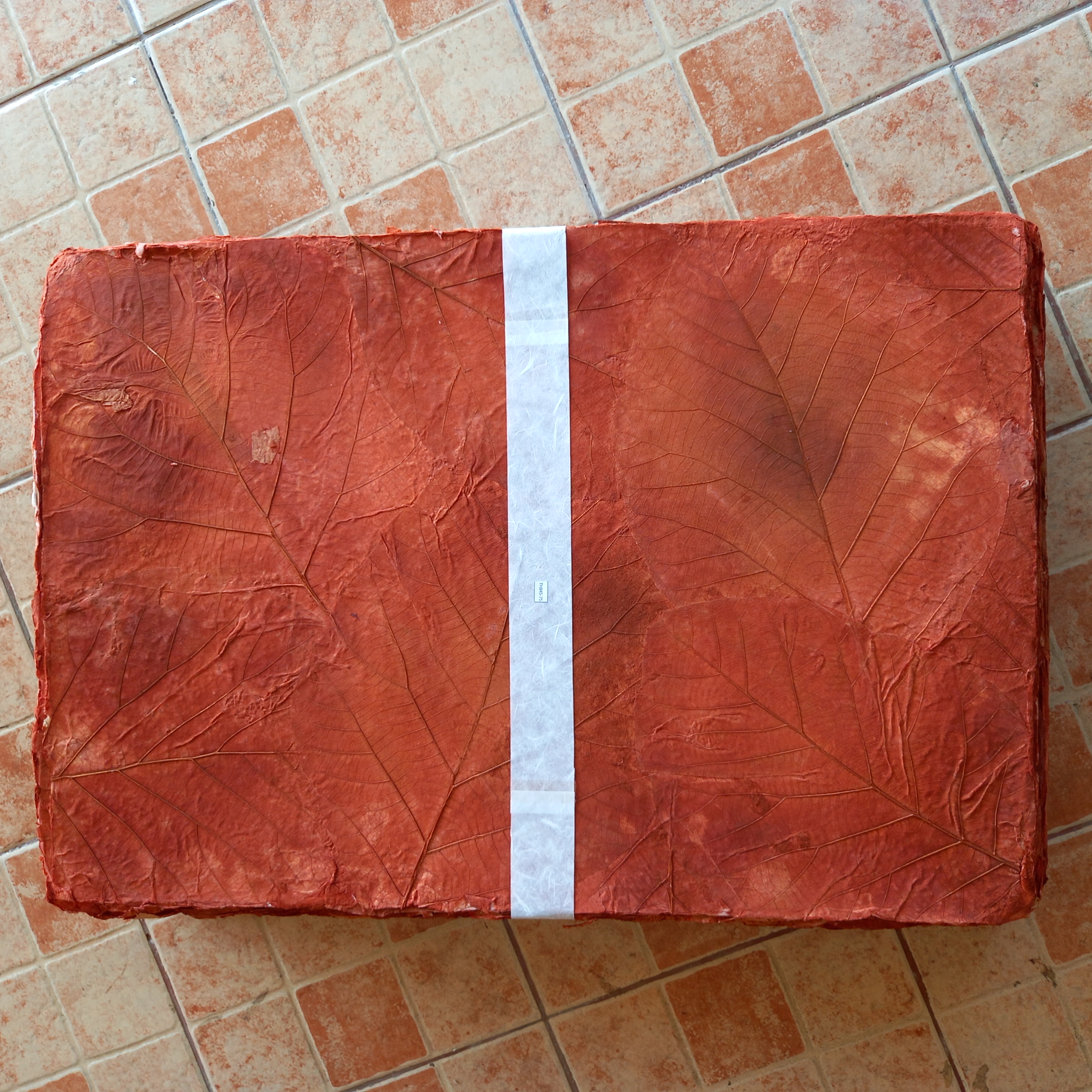Teakleaves paper, Copper - กระดาษใบสักสีสนิม