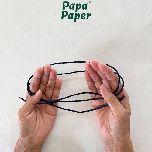 Paper rope - Dark blue